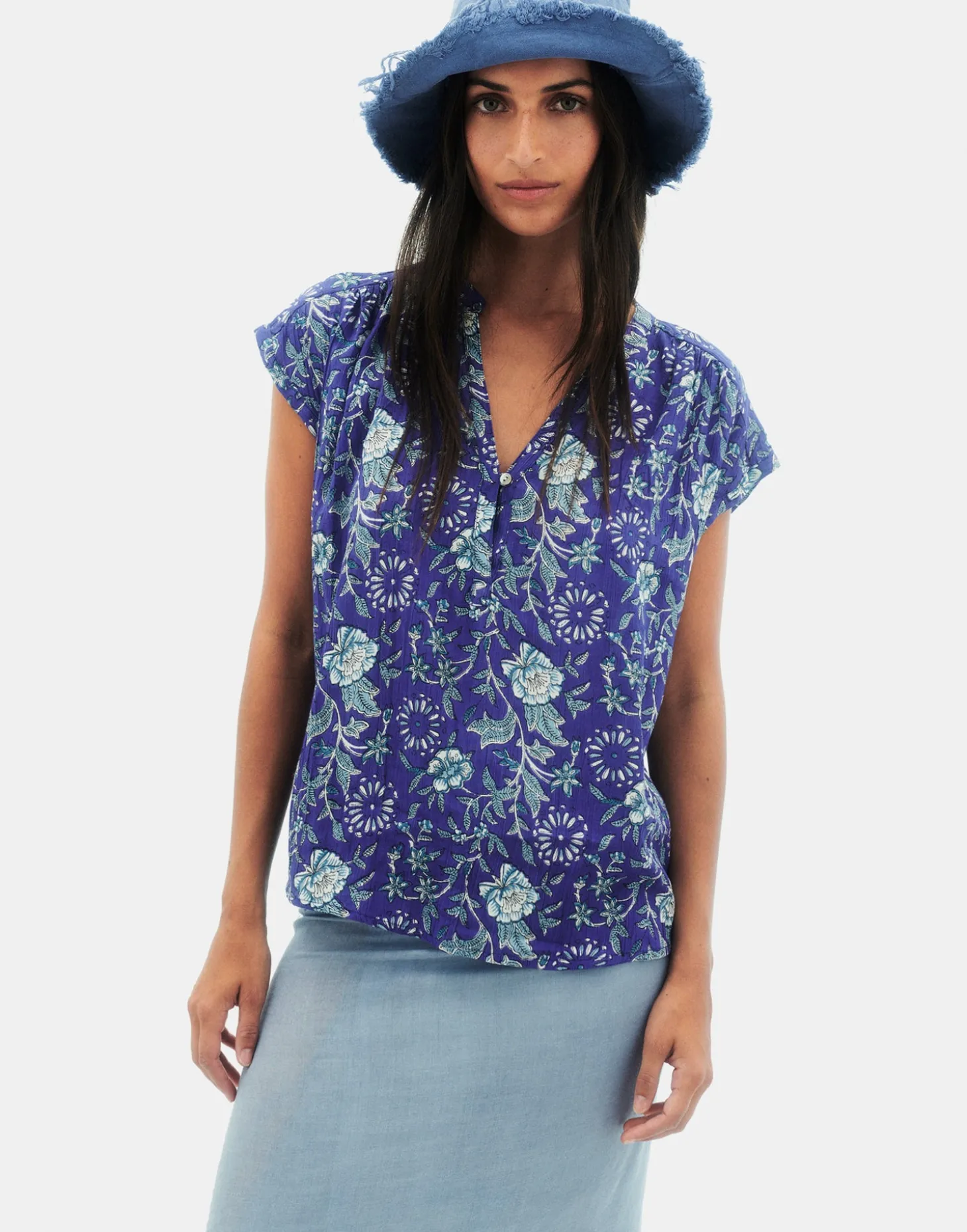 Natura Selection Camisas Y Blusas | Camisetas Y Tops>Blusa Adriático