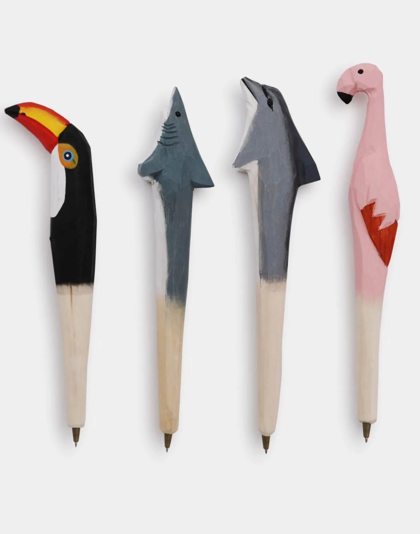 Natura Selection Papelería>Bolígrafo Animales Madera