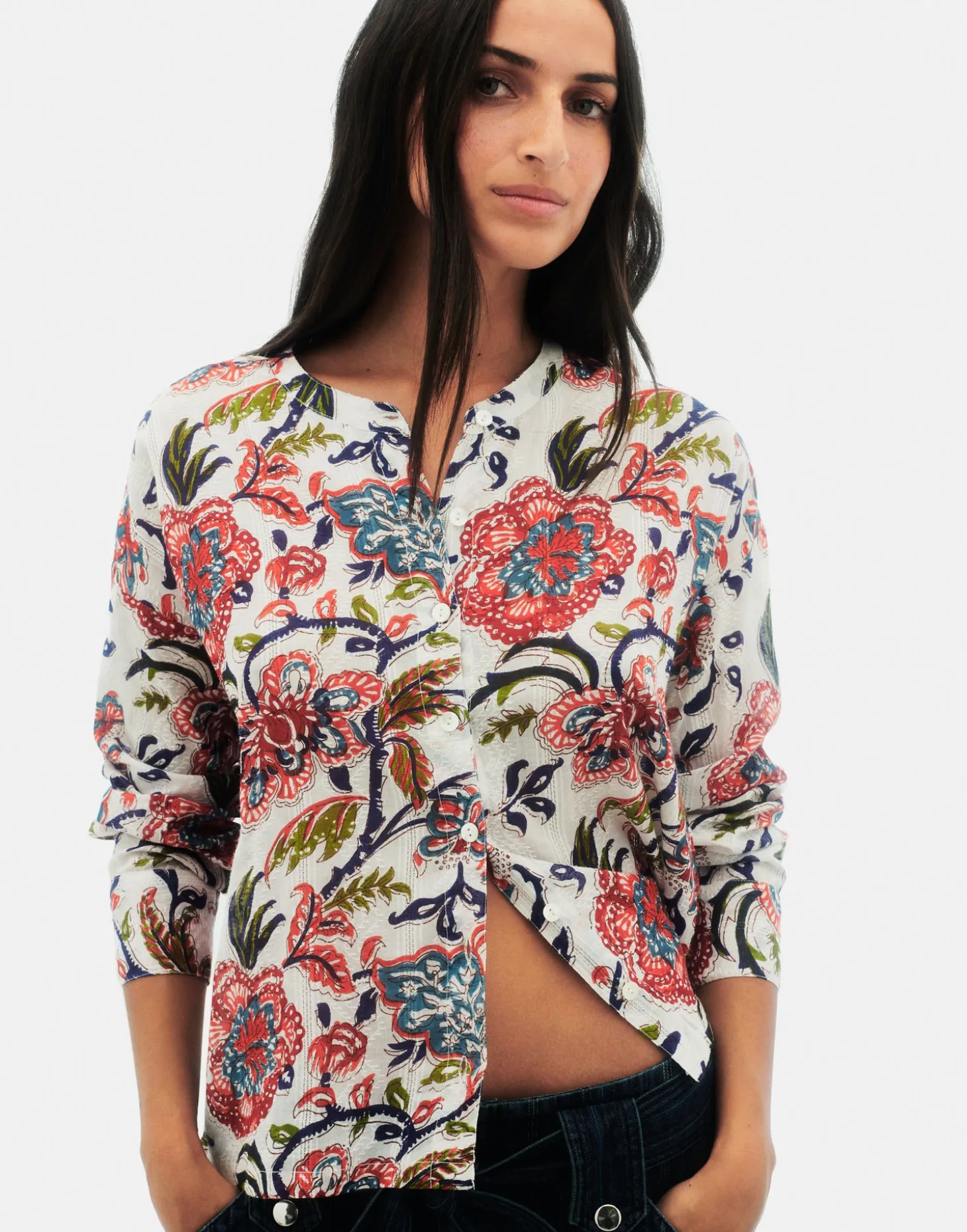 Natura Selection Camisas Y Blusas>Camisa Dobbi Chennai