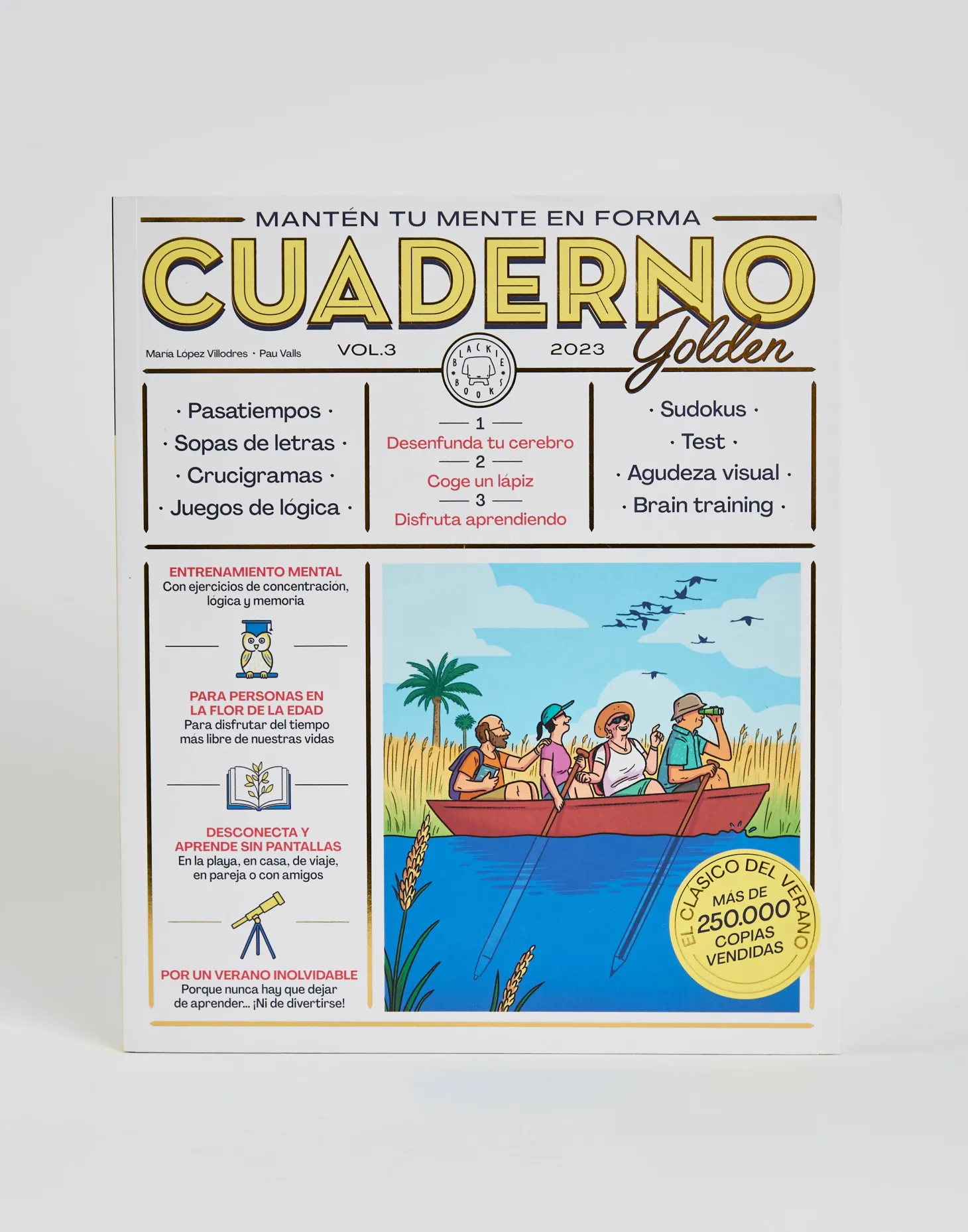 Natura Selection Libros>Cuadreno Golden Blackie Books Vol.3