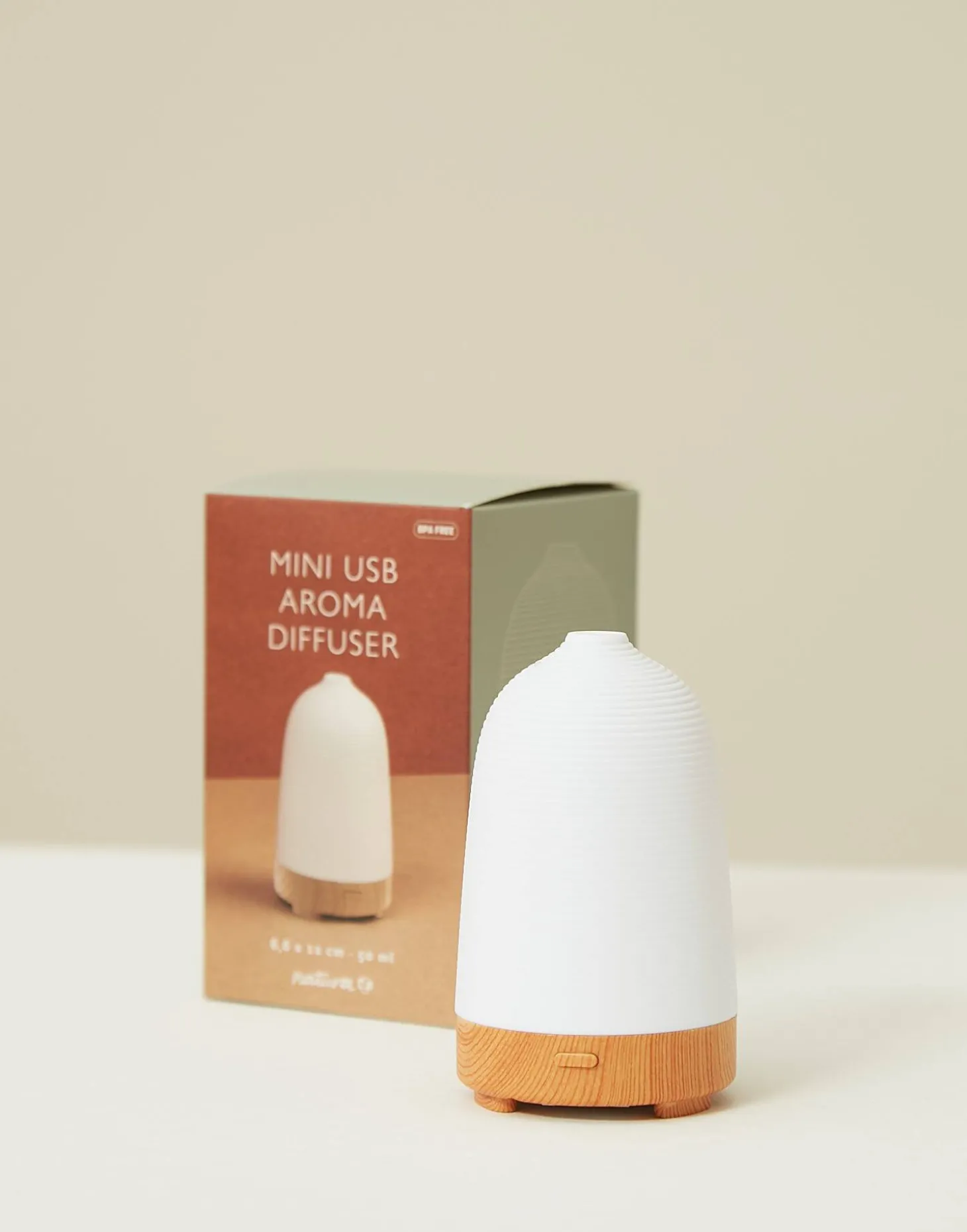 Natura Selection Aromas Y Difusores | Difusores>Difusor Aroma Base Color Madera Usb