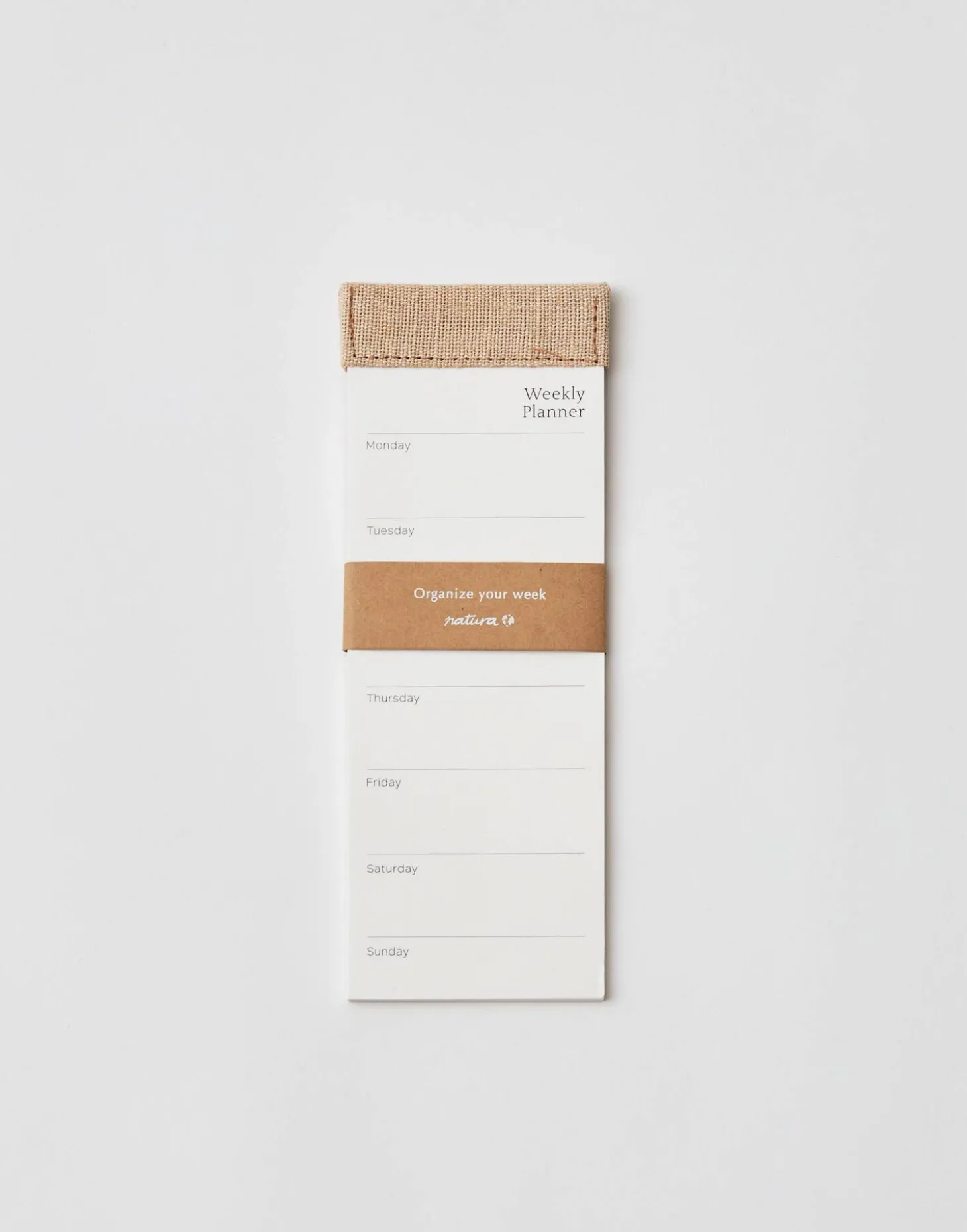 Natura Selection Papelería>Libreta Vertical Weekly Planner