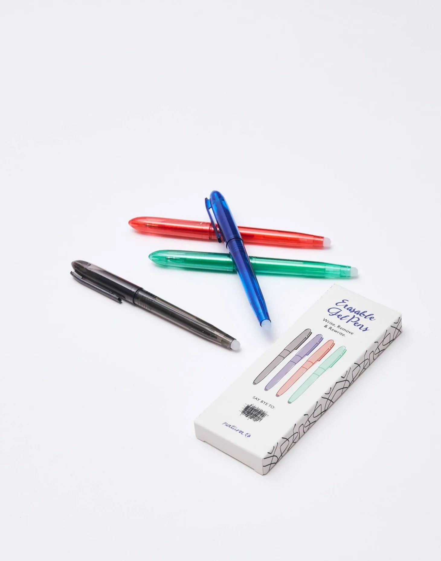 Natura Selection Papelería>Pack 4 Bolígrafos Borrables