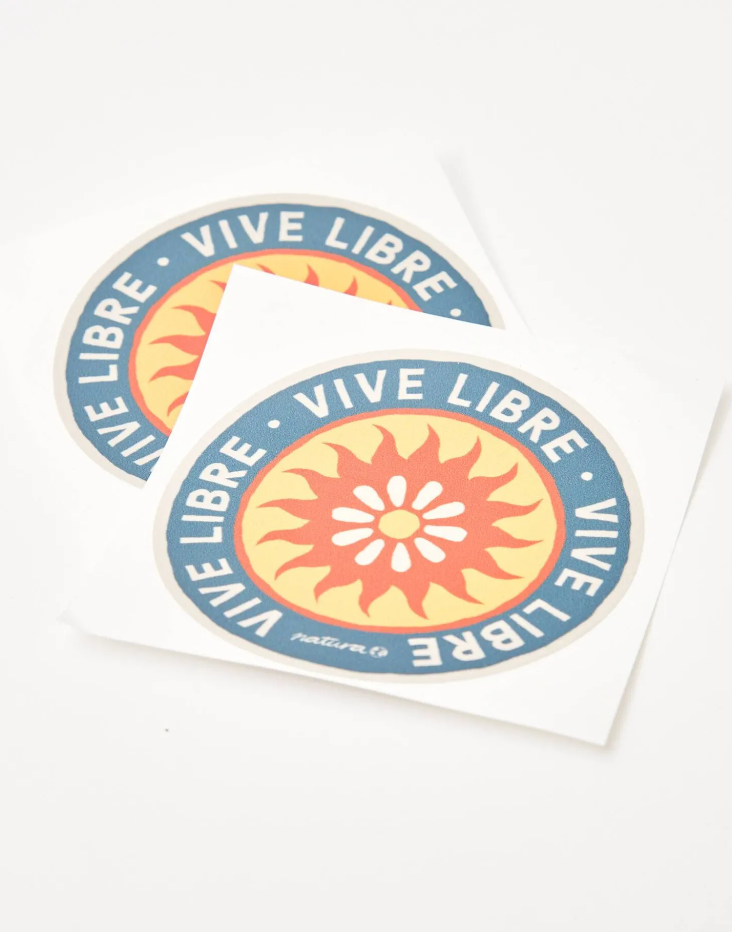 Natura Selection Papelería>Pegatina Vive Libre