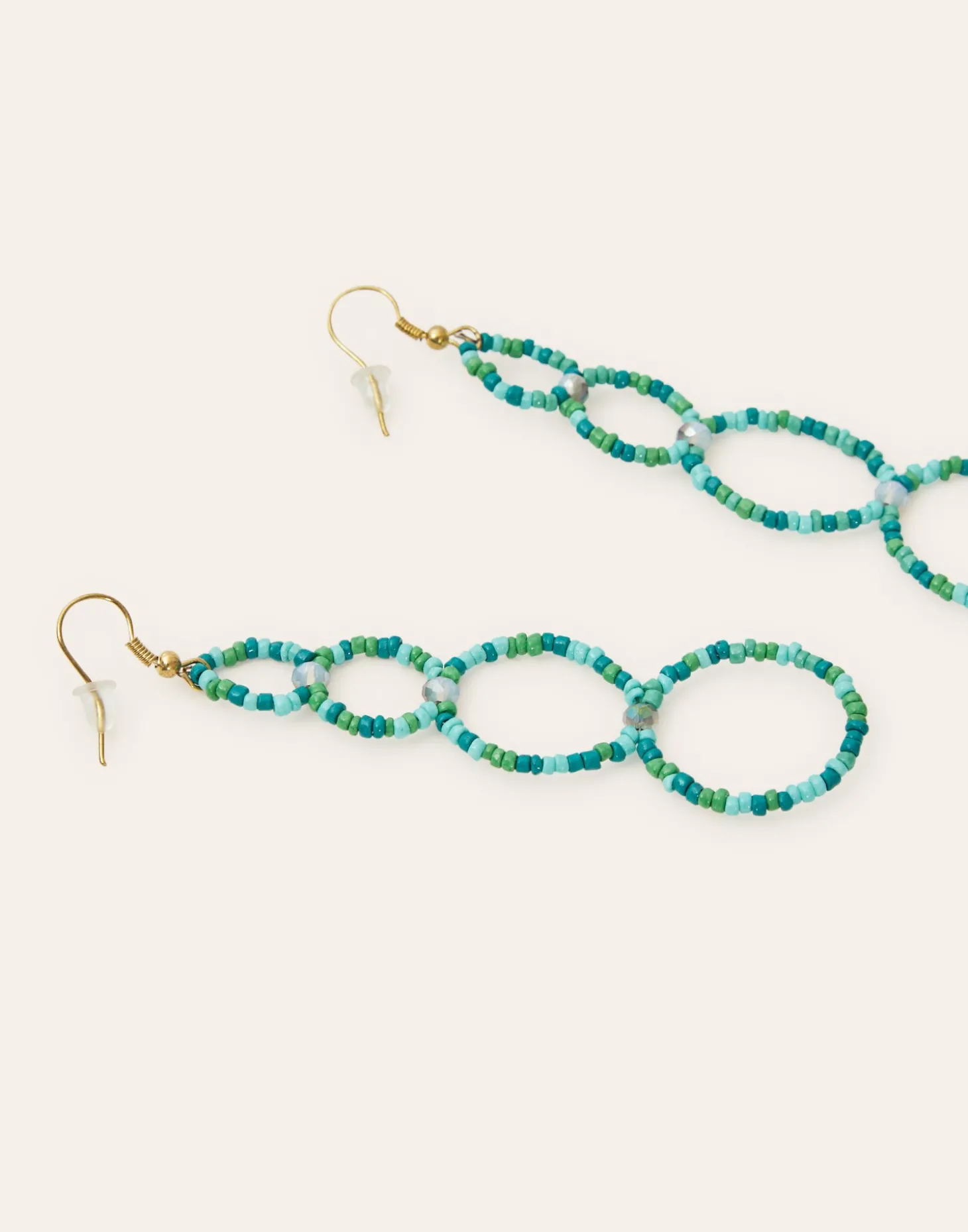Natura Selection Bisutería>Pendientes Aros Beads