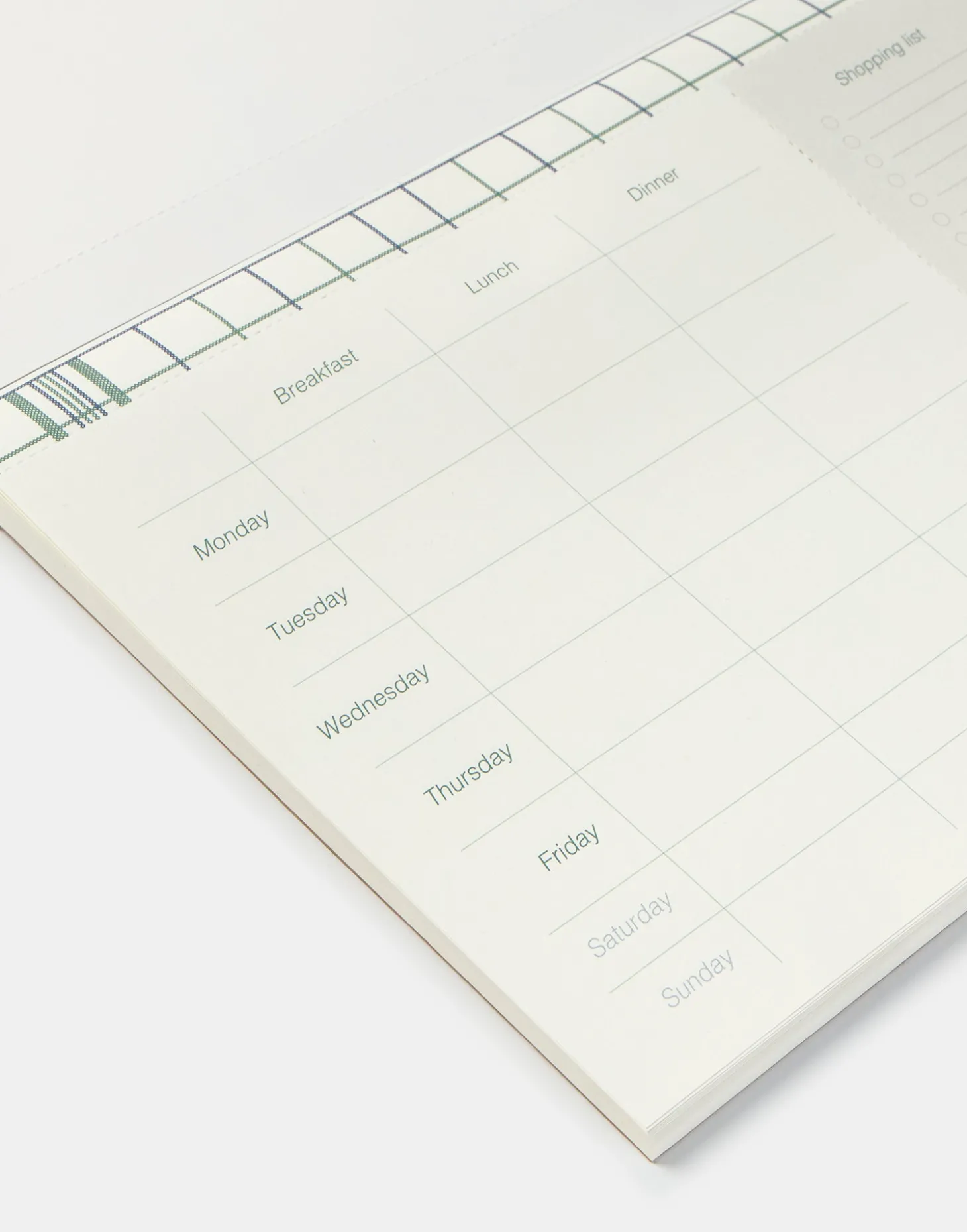 Natura Selection Papelería | Cocina>Planificador Menús Semanales