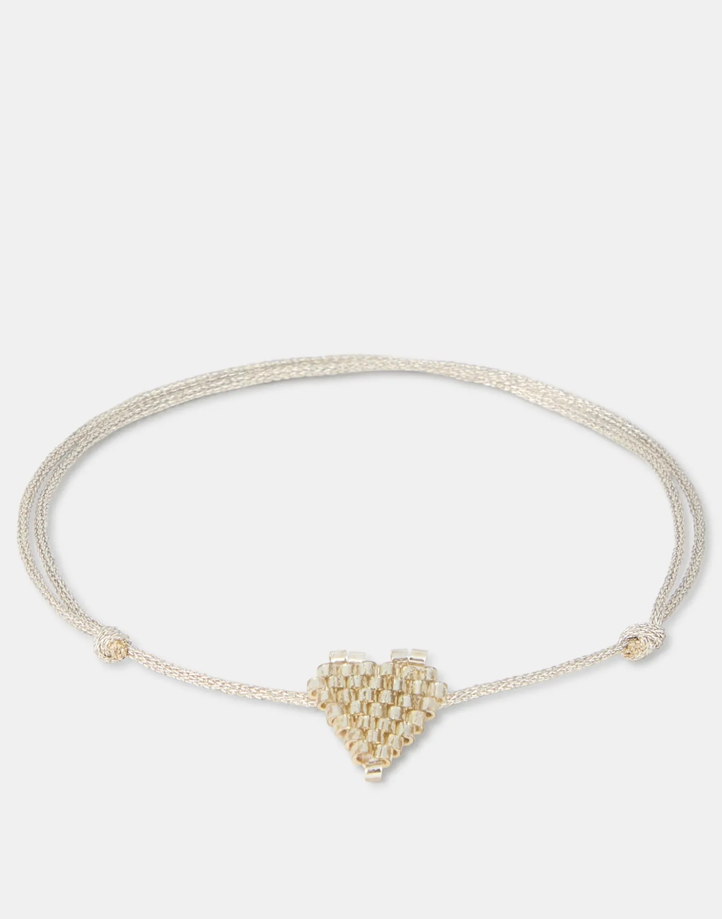 Natura Selection Bisutería>Pulsera Corazón Metalizado