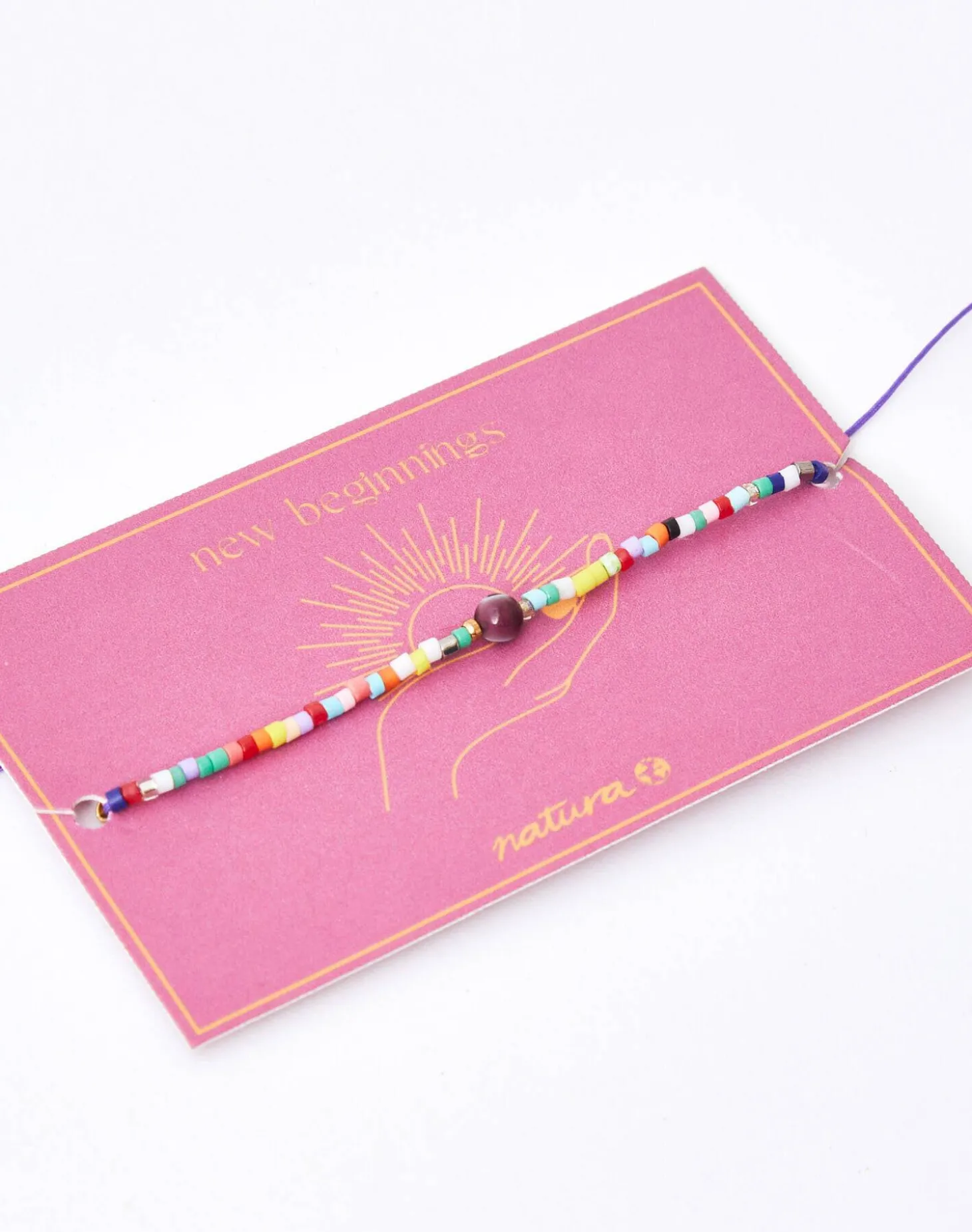 Natura Selection Bisutería>Pulsera Cuentas Mini Ojo Turco