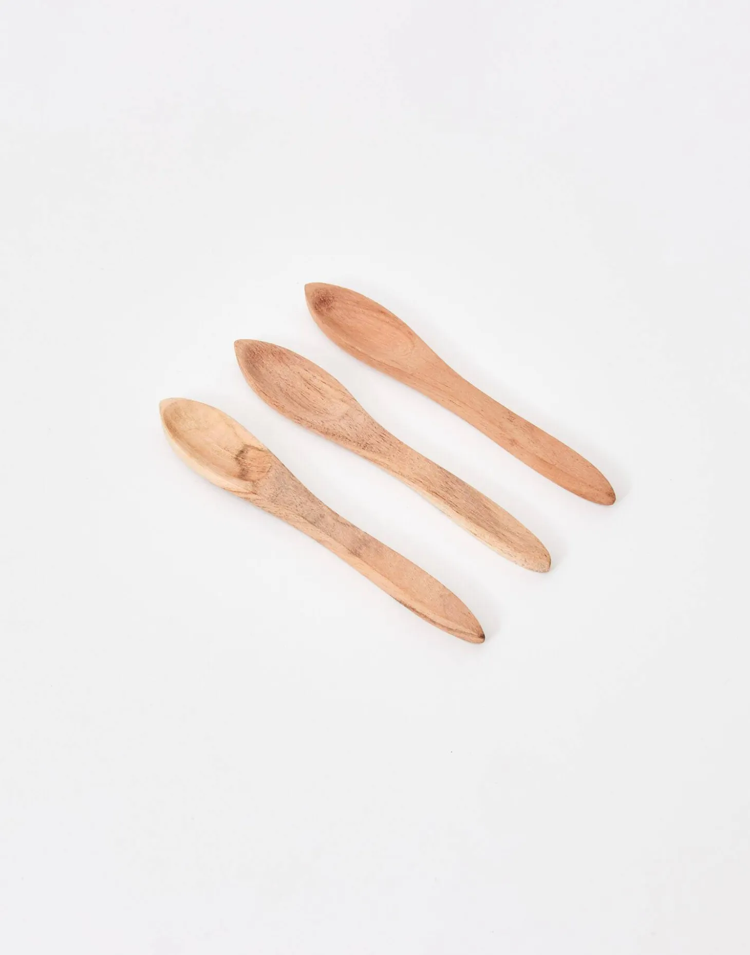Natura Selection Cocina>Set 3 Cucharitas Acacia