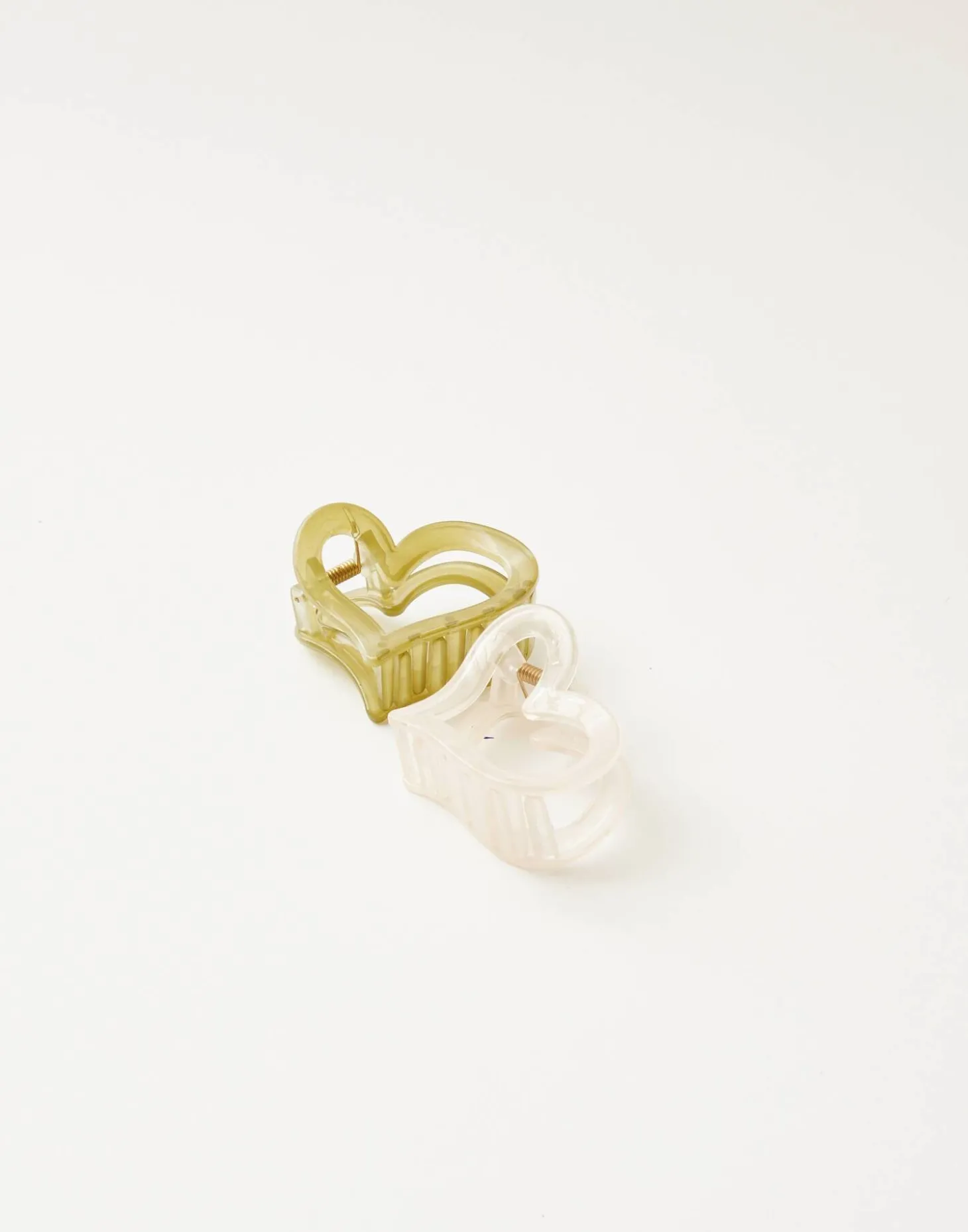 Natura Selection Otros Accesorios>Set 2 Pinzas Pelo Corazón