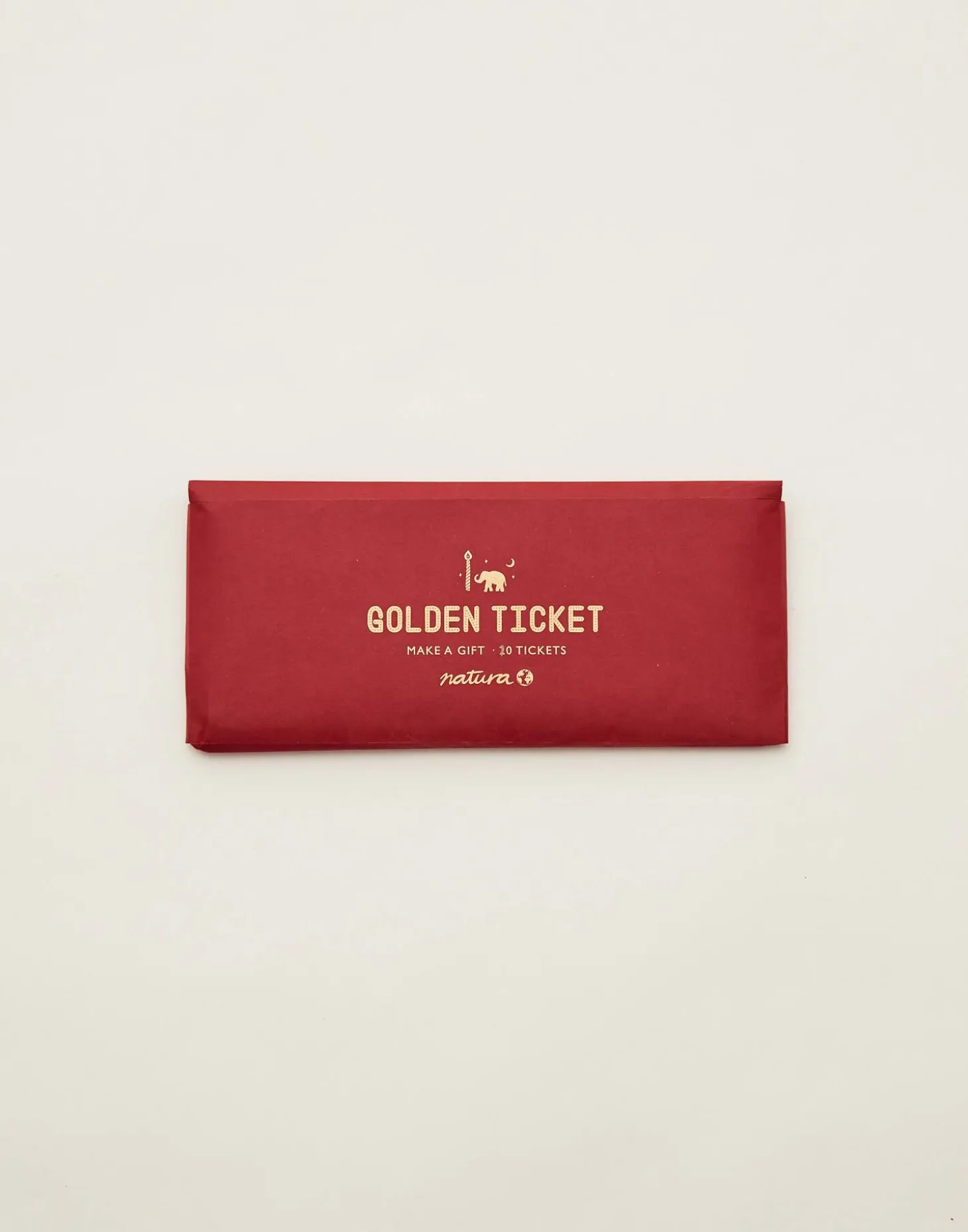 Natura Selection Papelería>Set 10 Tickets Regalo Con Sobres