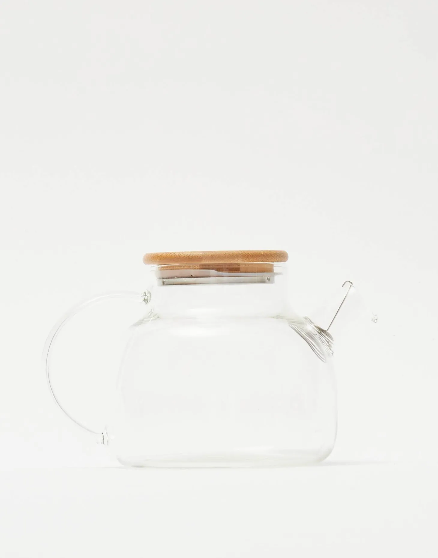 Natura Selection Cocina>Tetera Cristal Tapa Bambú
