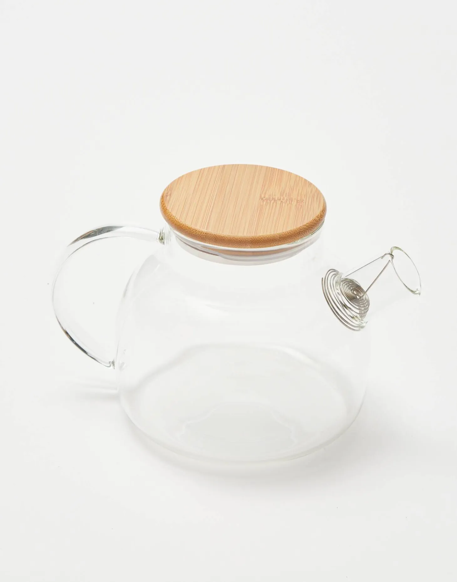 Natura Selection Cocina>Tetera Cristal Tapa Bambú